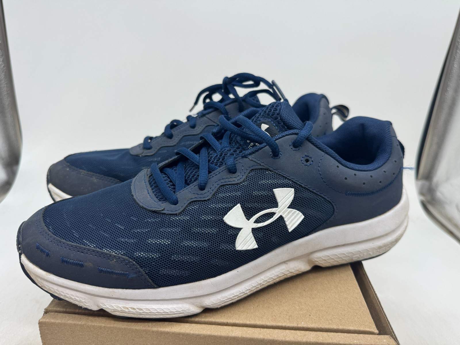 Under Armour Charged Assert 10 Athletic Running Sneaker Men Academy White – 11.5