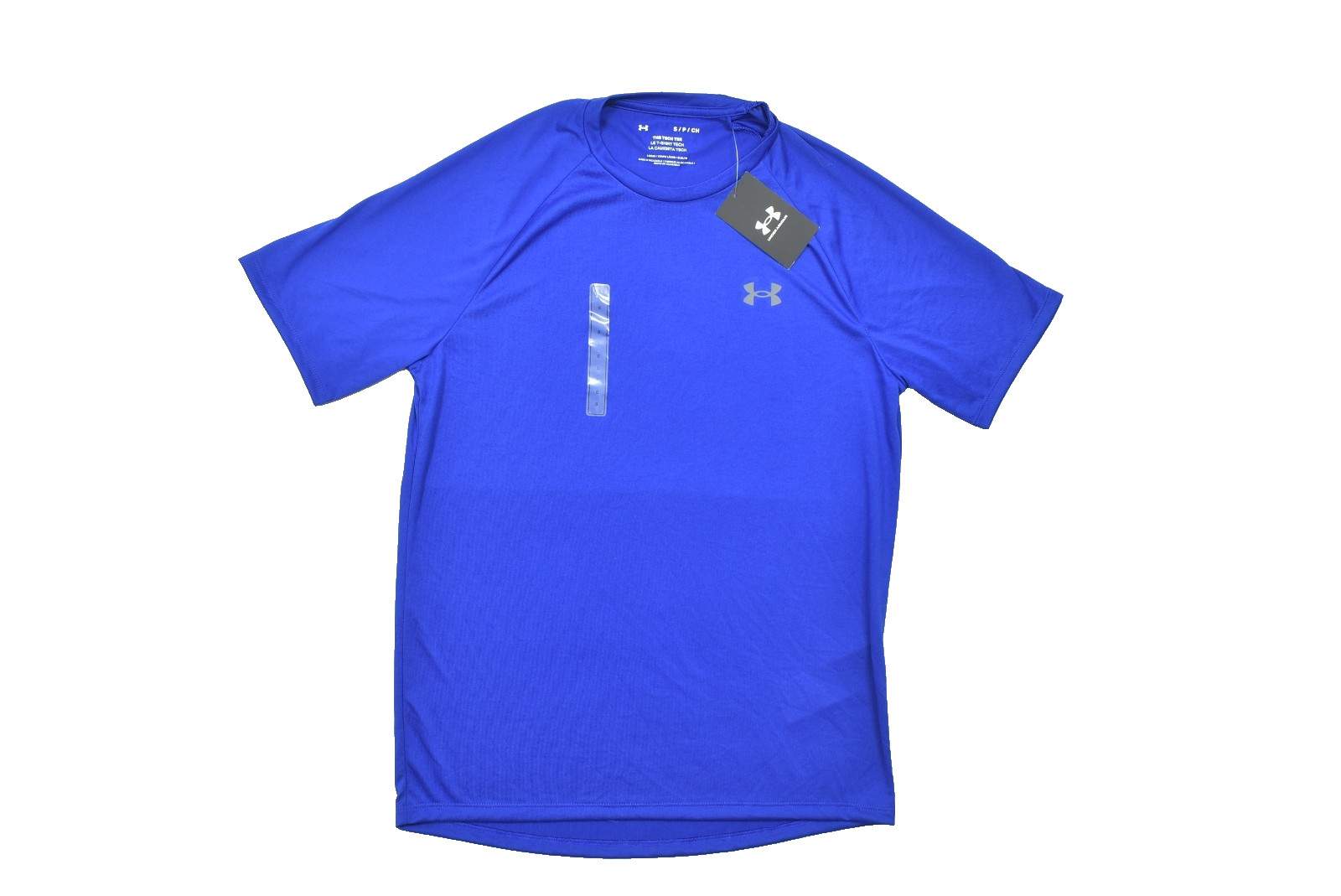 NEW Under Armour UA Tech 2.0 Short Sleeve T-Shirt Loose Fit Blue Size Small