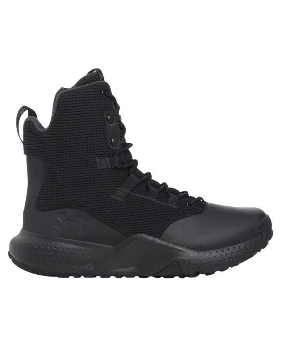 UNDER ARMOUR BOOTS MEN MICRO G STELLAR ZIP BLK/BLK 3028313-001