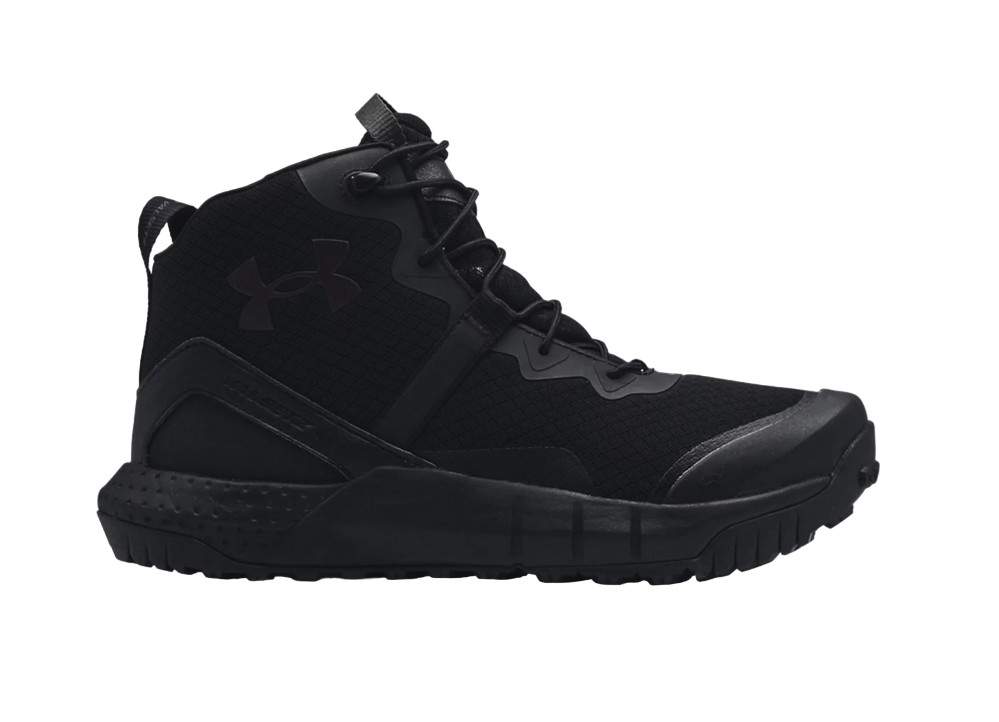 UNDER ARMOUR BLACK MENS BOOT UA MICRO G VALSETZ MID 3023741-001