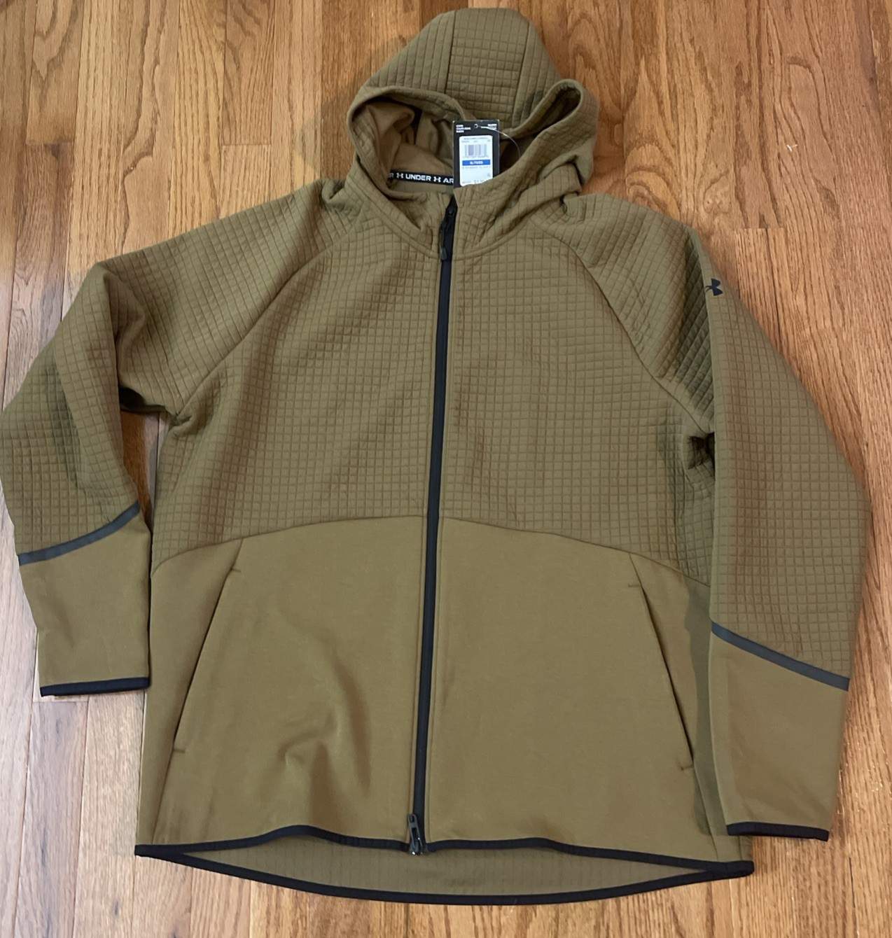 Under Armour UA Unstoppable Fleece Grid Men’s Full-Zip Jacket 1386543-498 NWT XL