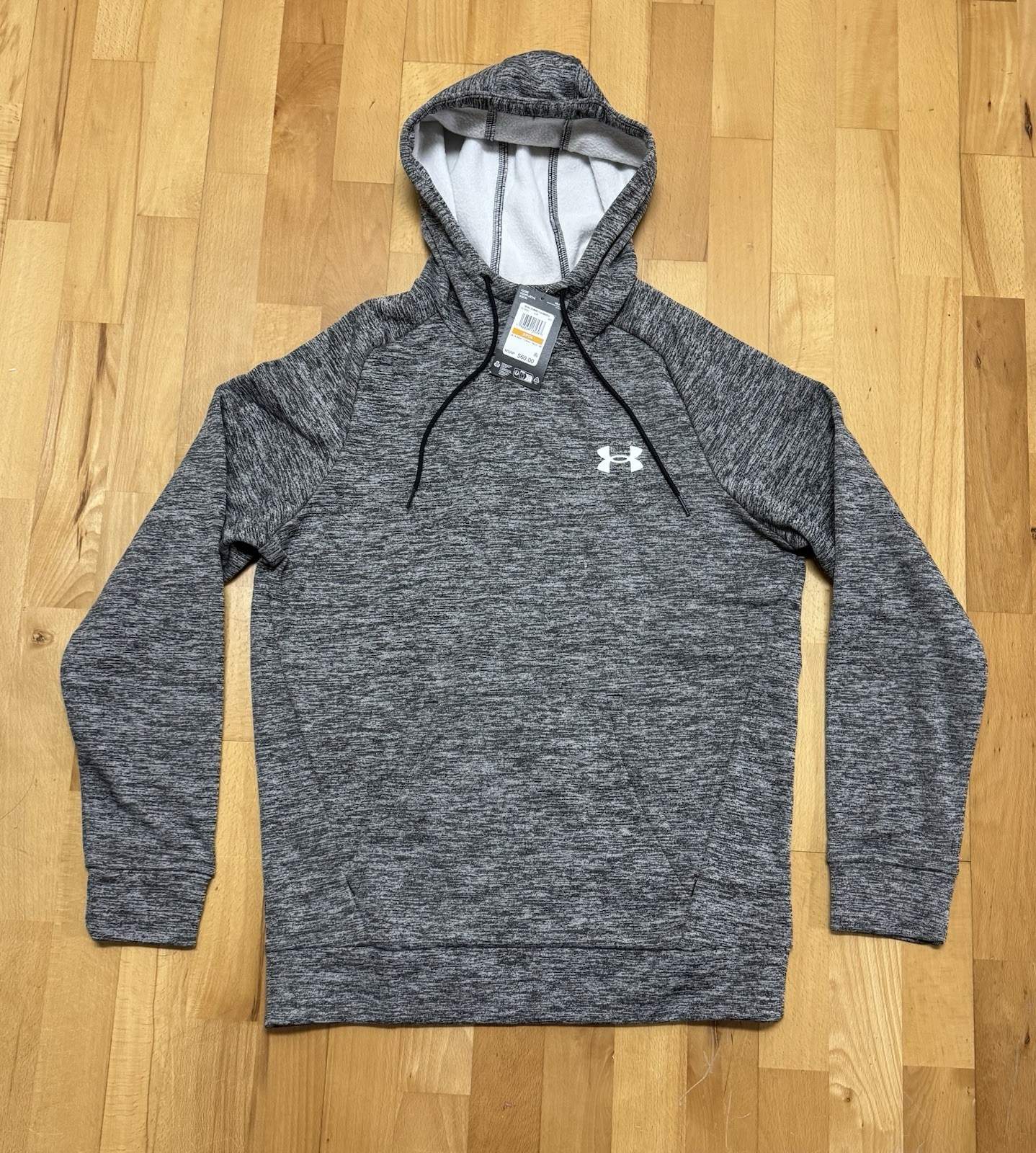 Under Armour UA Fleece Twist Hoodie Men’s Small 1373405 Gray NWT