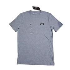 UNDER ARMOUR UA Tech™ 2.0 Short Sleeve Grey T-Shirt Mens Small
