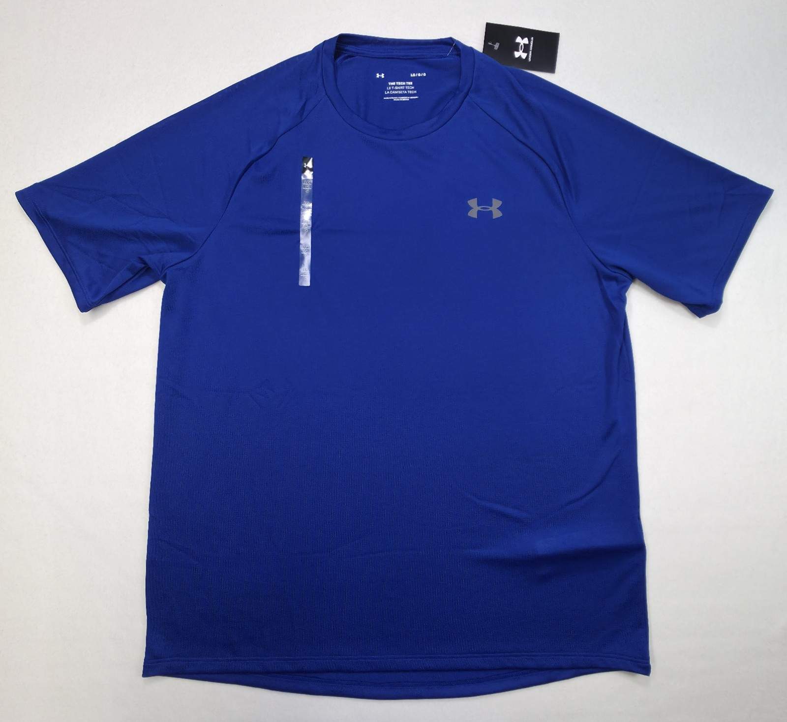 Under Armour Men’s UA Tech 2.0 Short Sleeve T-Shirt Size Large Blue