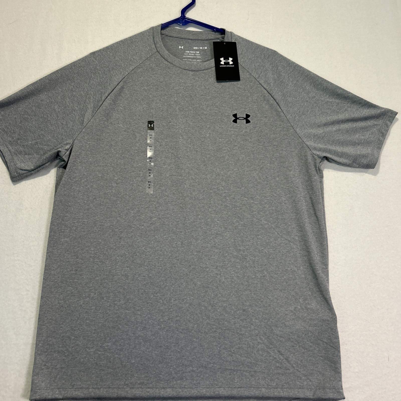 Under Armour Mens Medium Training UA Tech 2.0 T-Shirt Short Sleeve 1326413-036