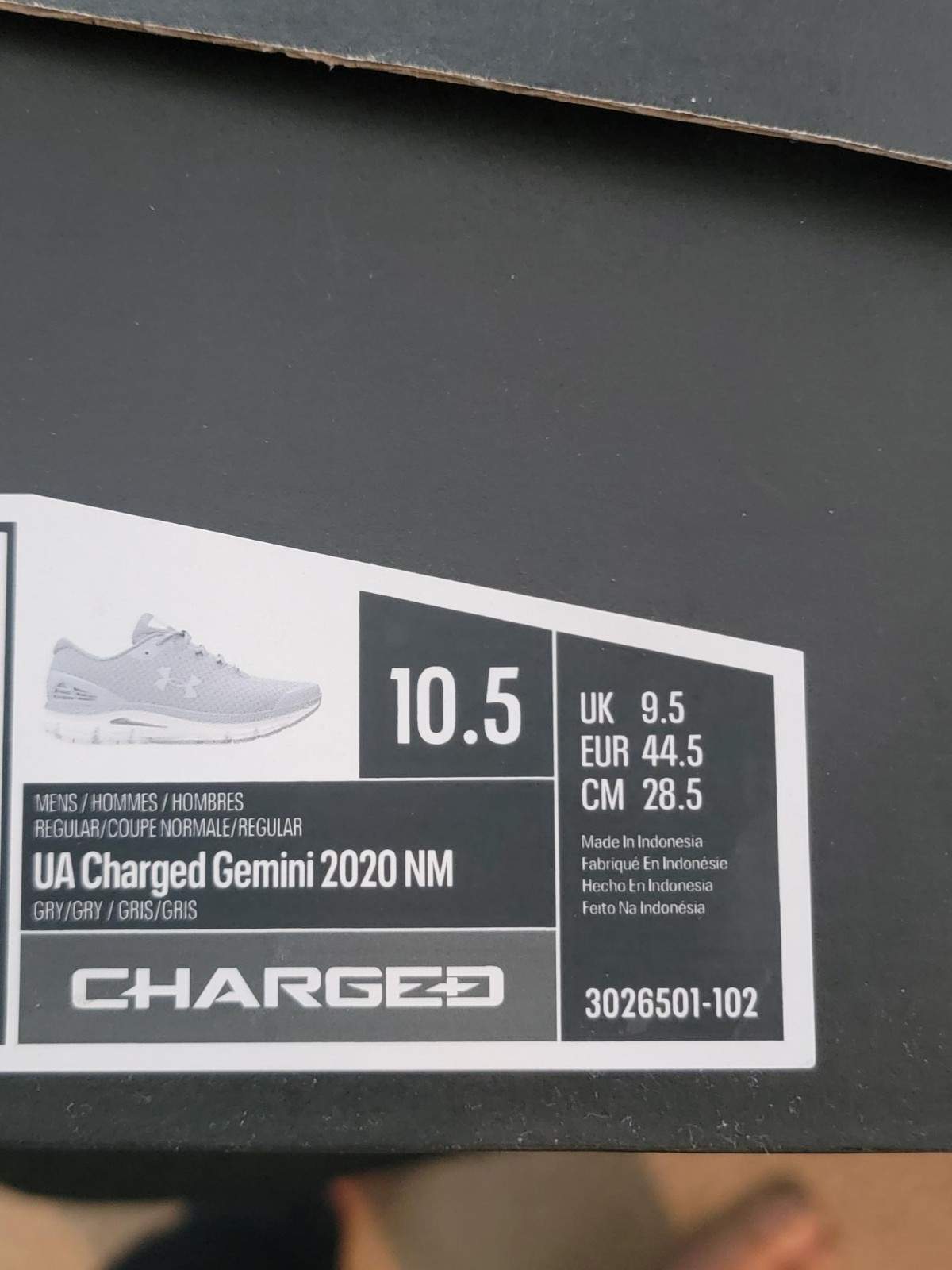 Under Armour Men’s Charged Gemini 2020 Running Shoes