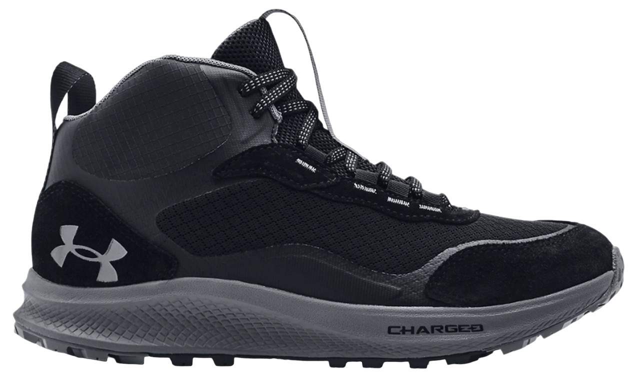 UNDER ARMOUR BLACK MENS BOOT UA CHARGED BANDIT TREK 2 3024267-001