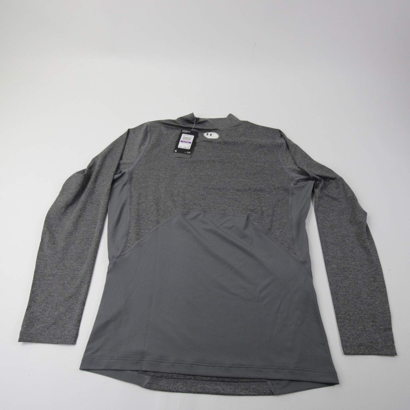 Under Armour HeatGear Compression Top Men’s Dark Gray/Heather New with Tags