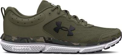 Under Armour Men’s UA Charged Assert 10 Camo Running Shoe Marine OD