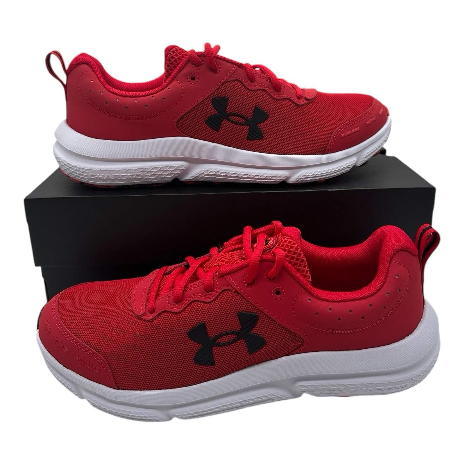 Under Armour UA Charged Assert 10 Running Shoes Men’s Size 12 Red Training