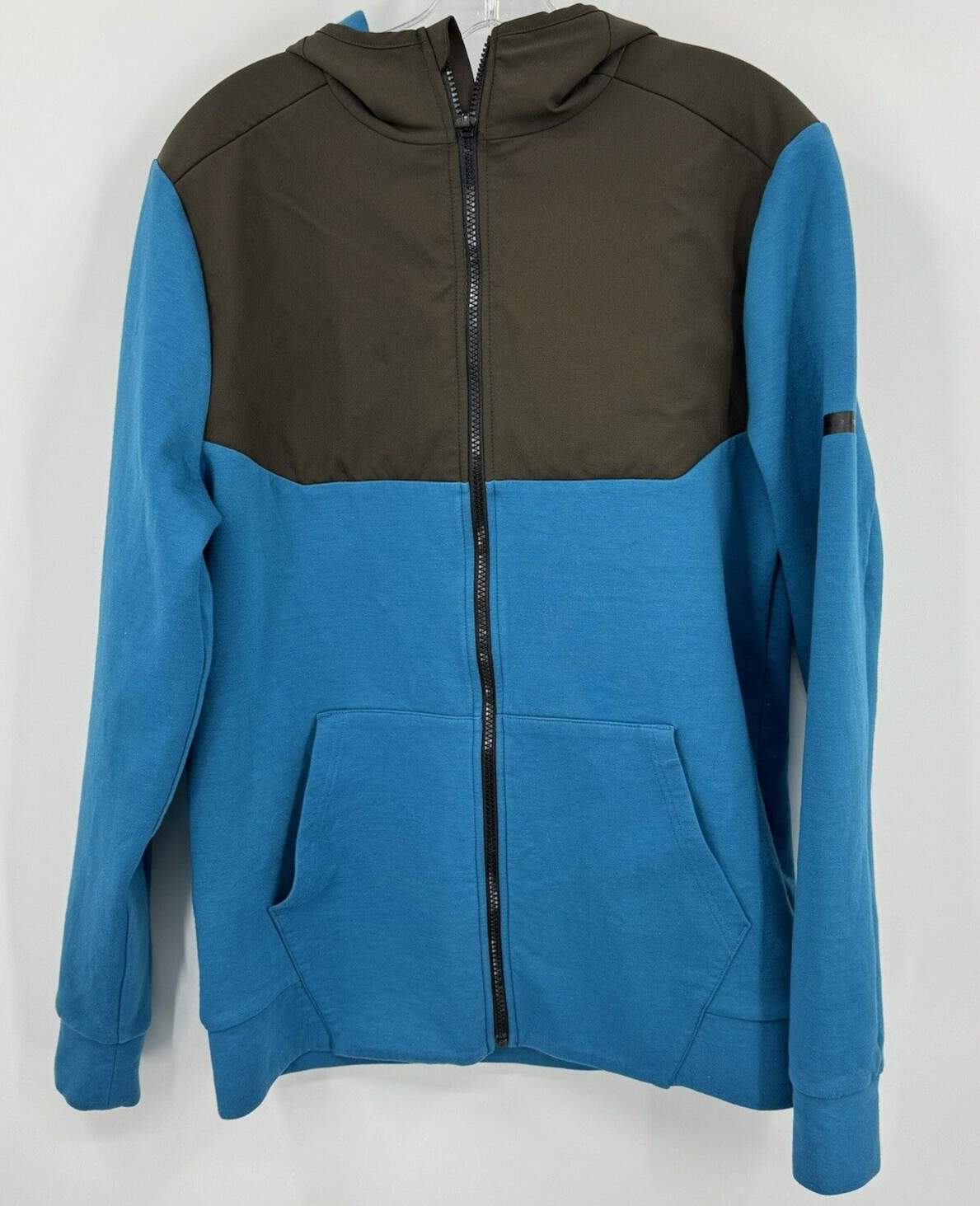 Under Armour Jacket Mens Medium Unstoppable Knit Hoodie Full Zip Fitted Athletic