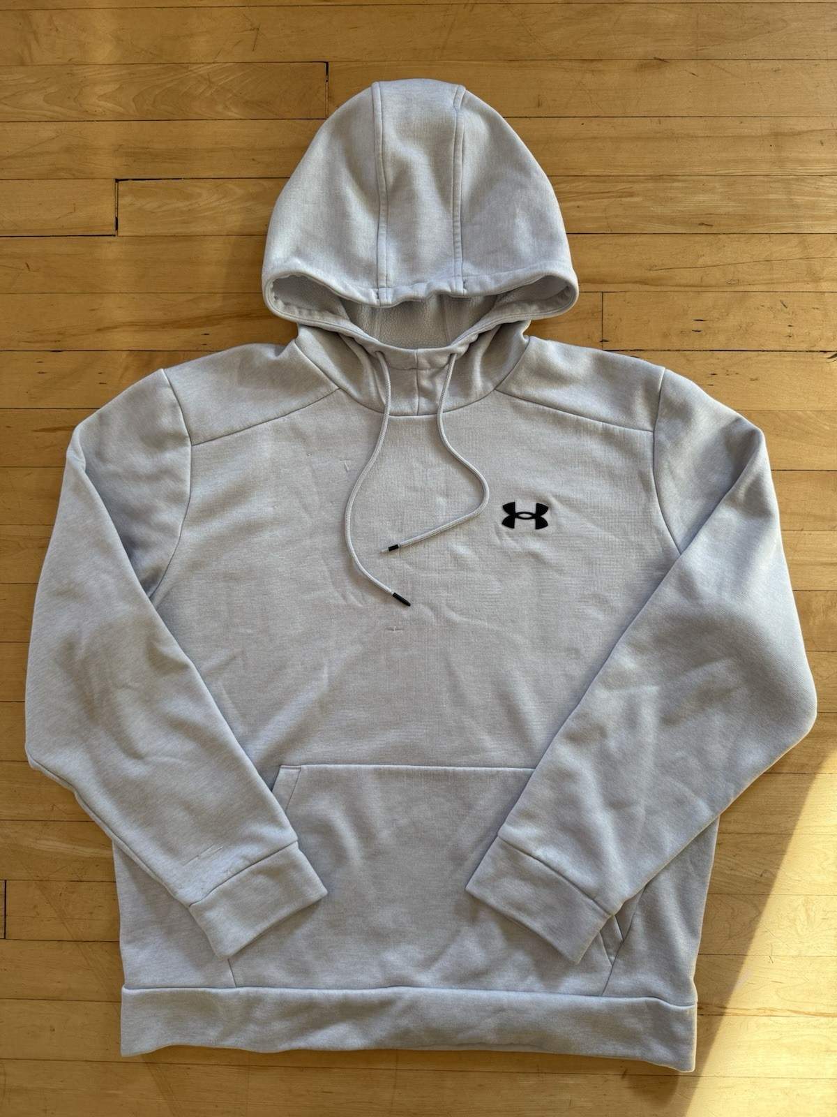 Under Armour UA Armour Fleece Twist Hoodie Men’s Large 1373354 014 Halo Gray