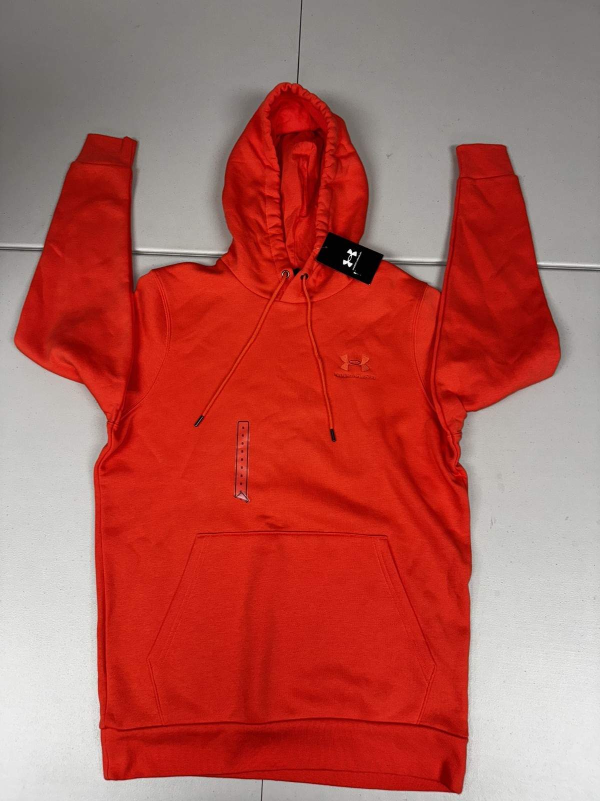Under Armour UA Men’s Icon Fleece Hoodie Orange Pick Size NWT $60