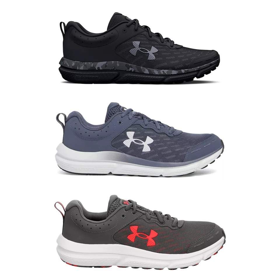 UNDER ARMOUR MENS CHARGED ASSERT 10 RUNNING SHOE  SNEAKER