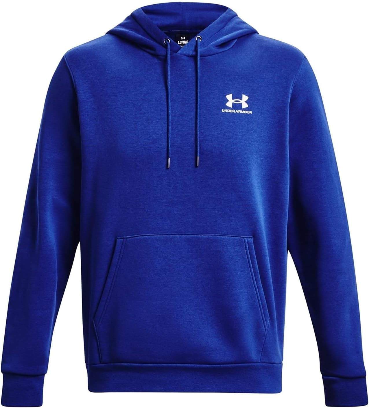 NWT Under Armour Men’s Essential Fleece Hoodie 2XL Royal Blue, Style 1373880-400