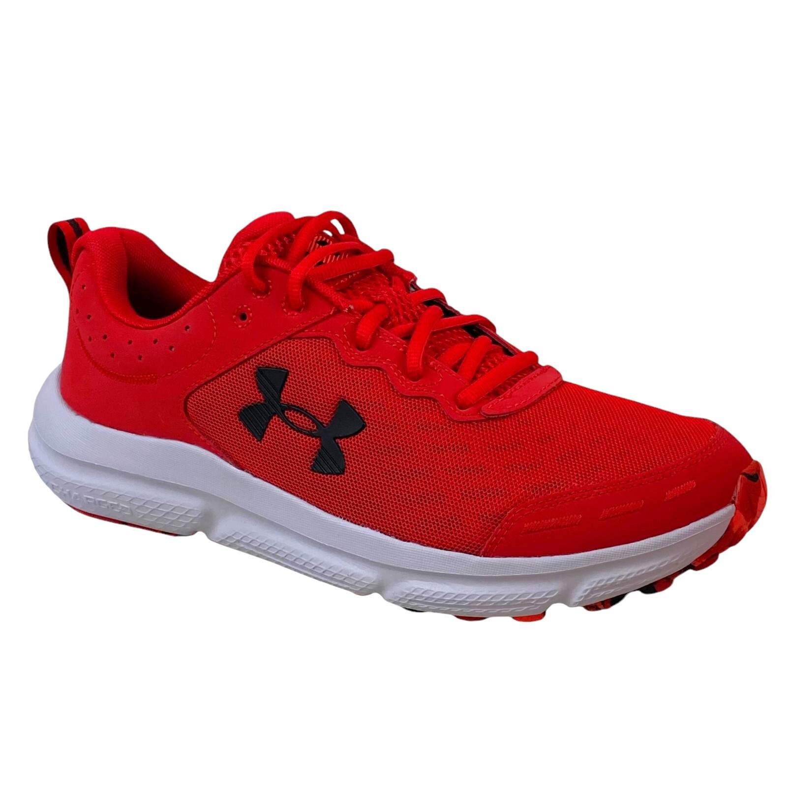 Under Armour Men’s Sizes 8-12 Charged Assert10 Running Shoes Red 3026175