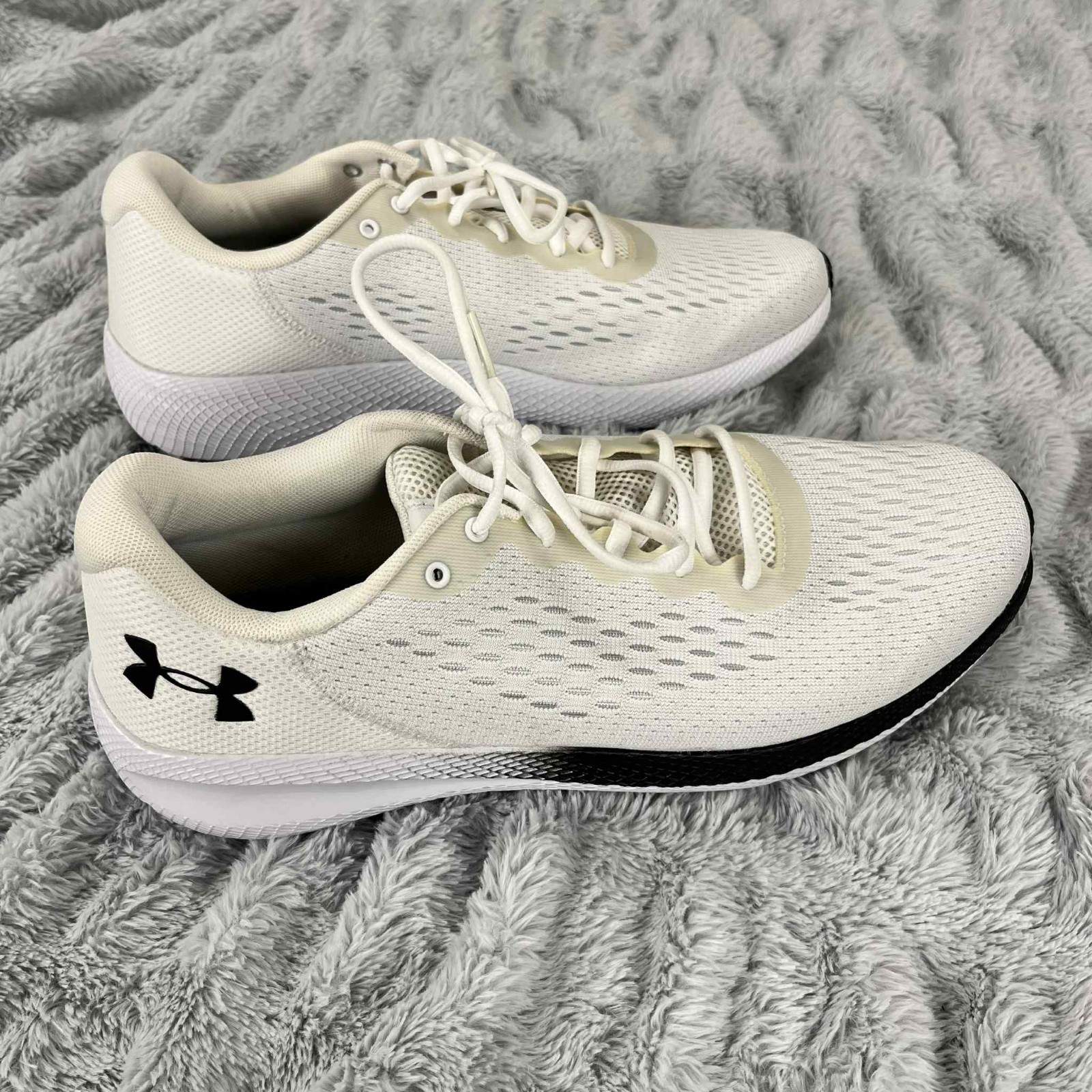 Under Armour Running Shoes Men’s 12 White Charged Pursuit 2 3023865-100 Trainer