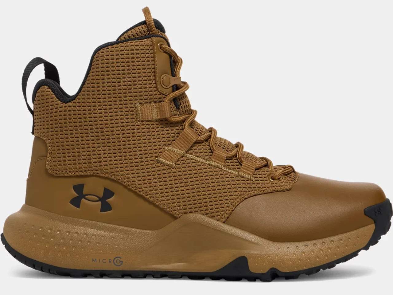 Under Armour 3028316 Men’s Stellar Mid Tactical Duty Boot, Coyote Brown