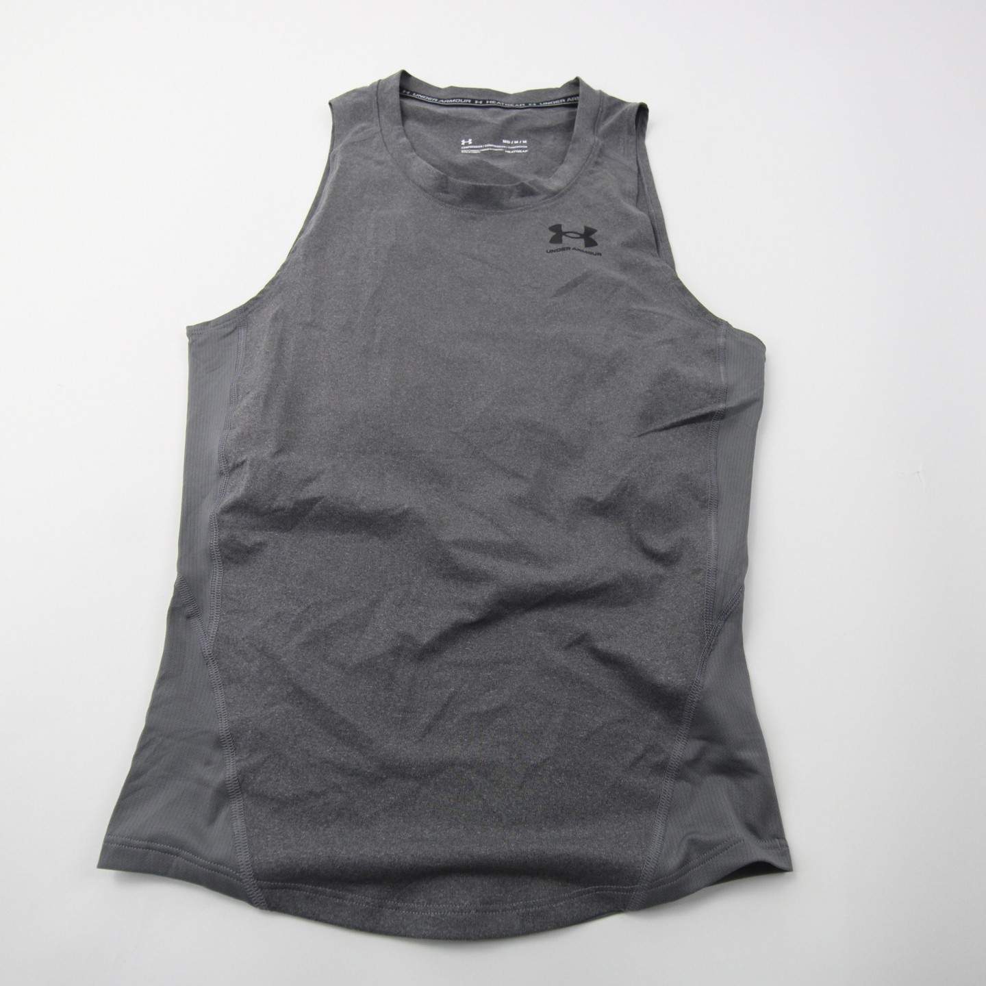 Under Armour HeatGear Compression Top Men’s Gray Used