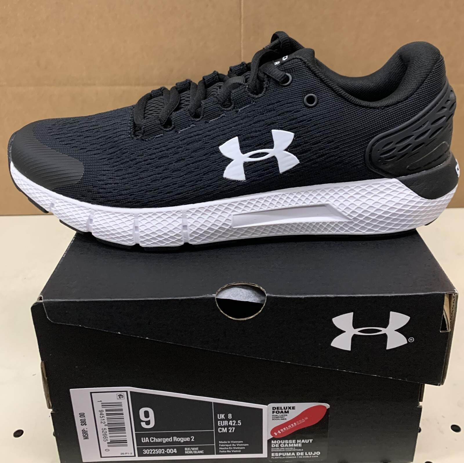 Under Armour Charged Rogue 2 NEW Running Training Shoes 3022592-004 SIZE 8-12