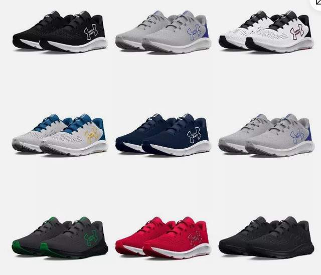 Under Armour 3026518 Men’s UA Charged Pursuit 3 Big Logo Running Athletic Shoes