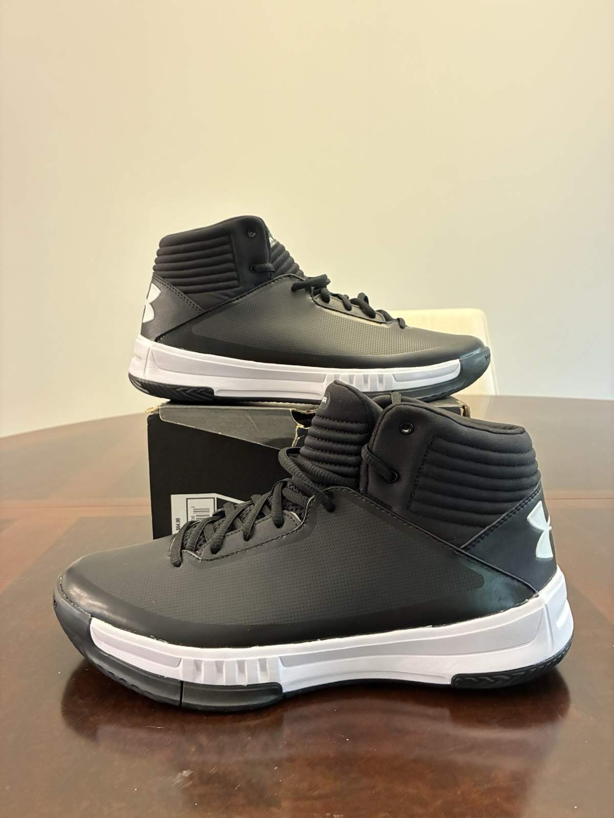 Under Armour Lockdown 2 Shoes Size 9.5 Black 1092