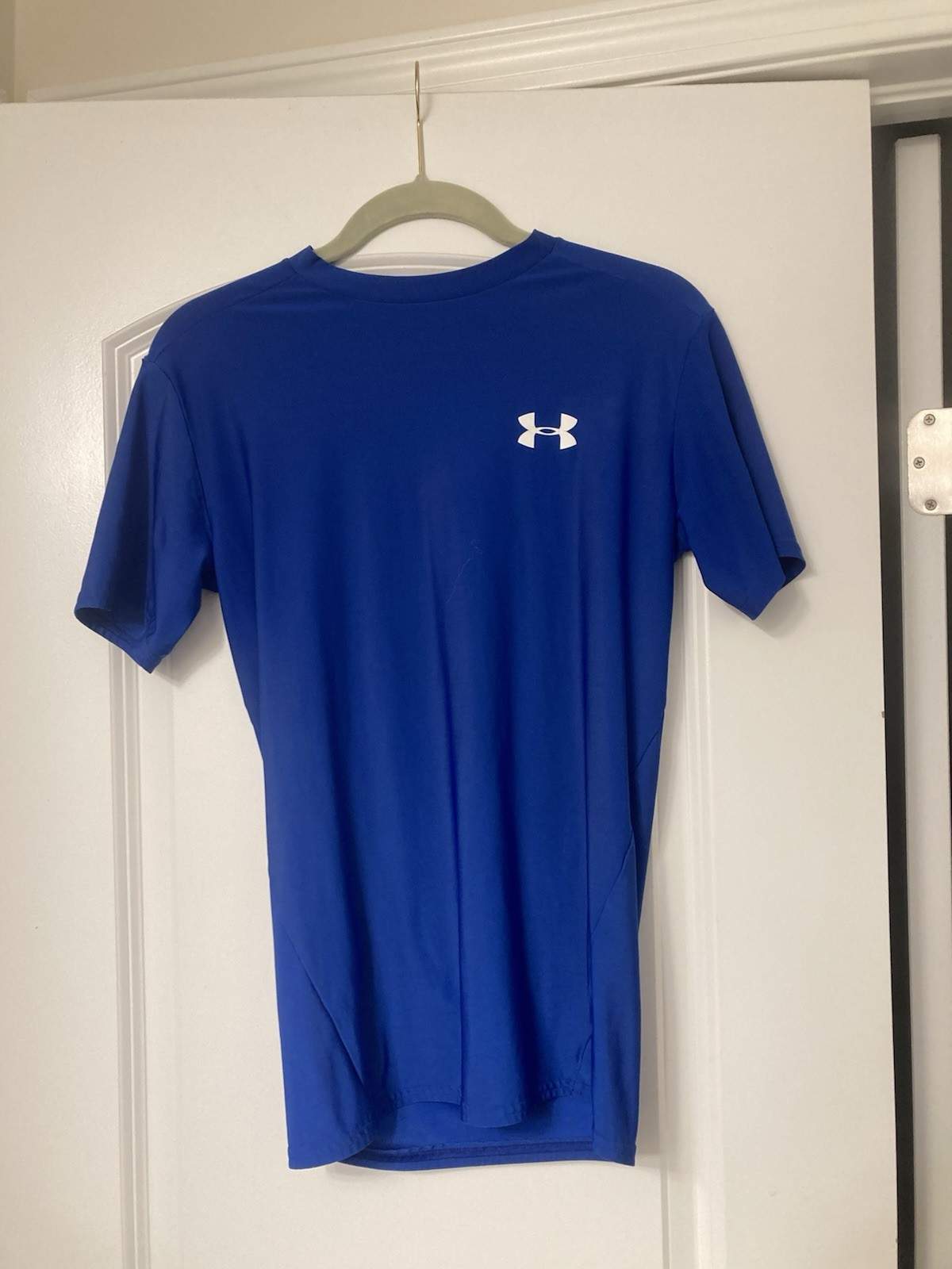 Under Armour Royal Blue Heat Gear Compression Tee Short Sleeve Men’s L