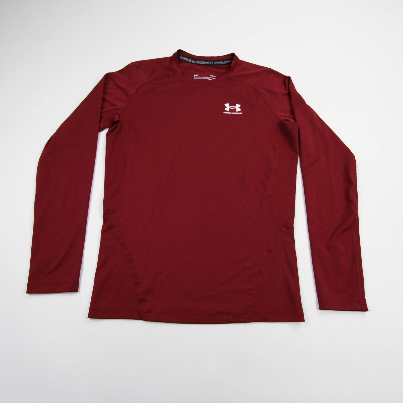 Under Armour HeatGear Compression Top Men’s Dark Red Used