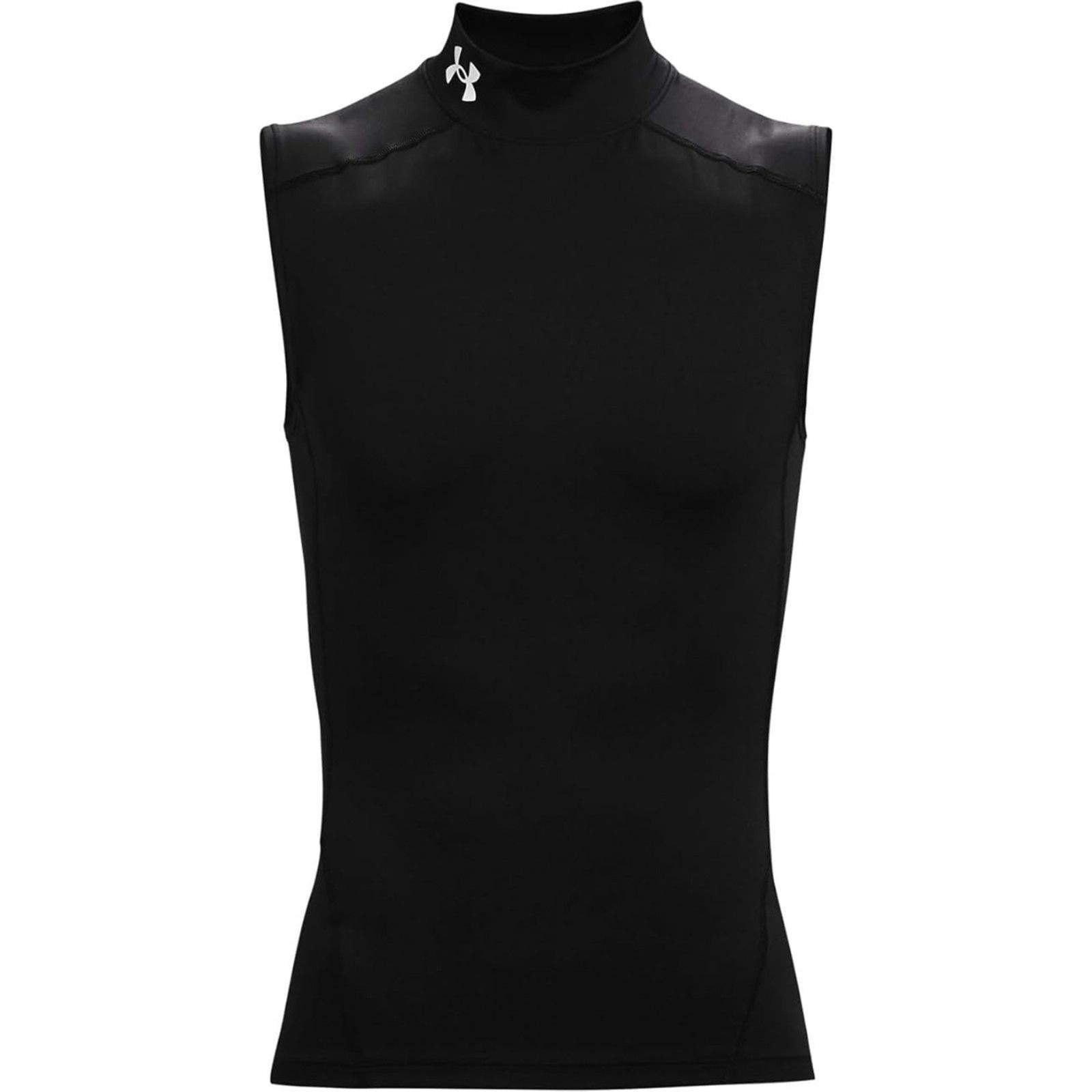 Under Armour Men’s HeatGear Compression Mock Sleeveless UA Compression Shirts Lg