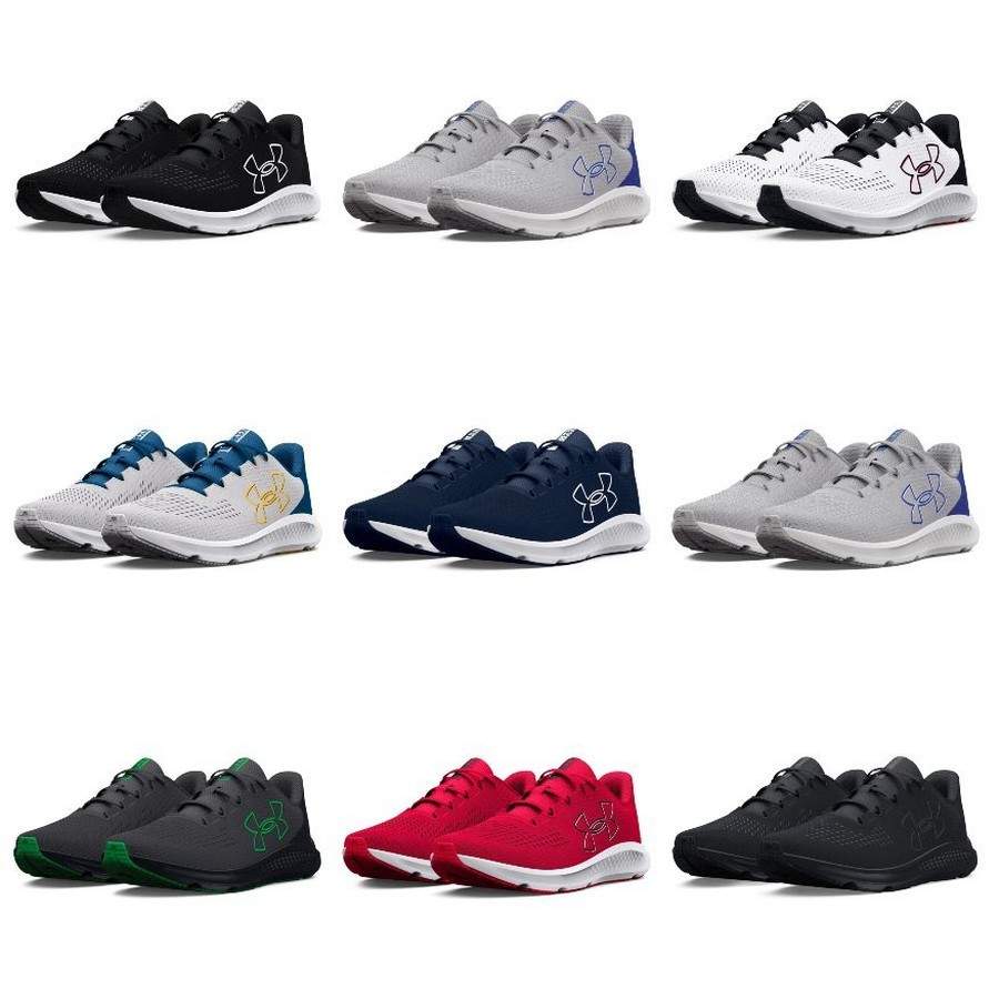 Under Armour 3026518 Men’s UA Charged Pursuit 3 Big Logo Running Athletic Shoes