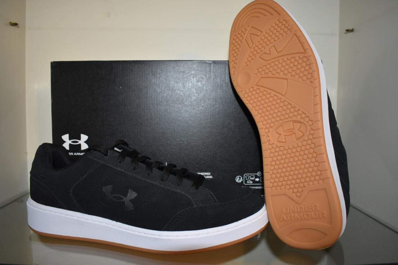 Under Armour Men’s Official Suede Shoes 3028632 001 Black NWT