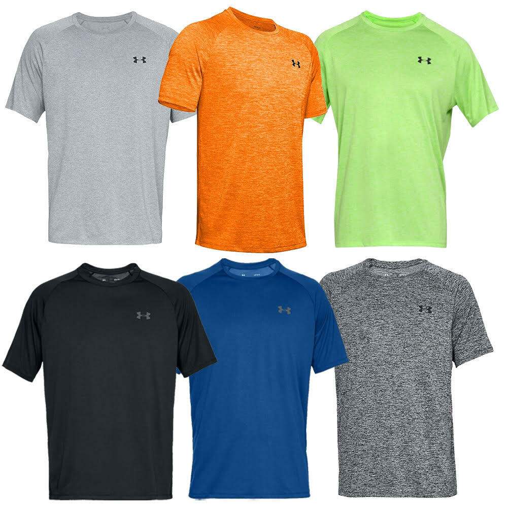 Under Armour Men’s T-Shirt Tech 2.0 Athletic Training UA Short Sleeve 1326413
