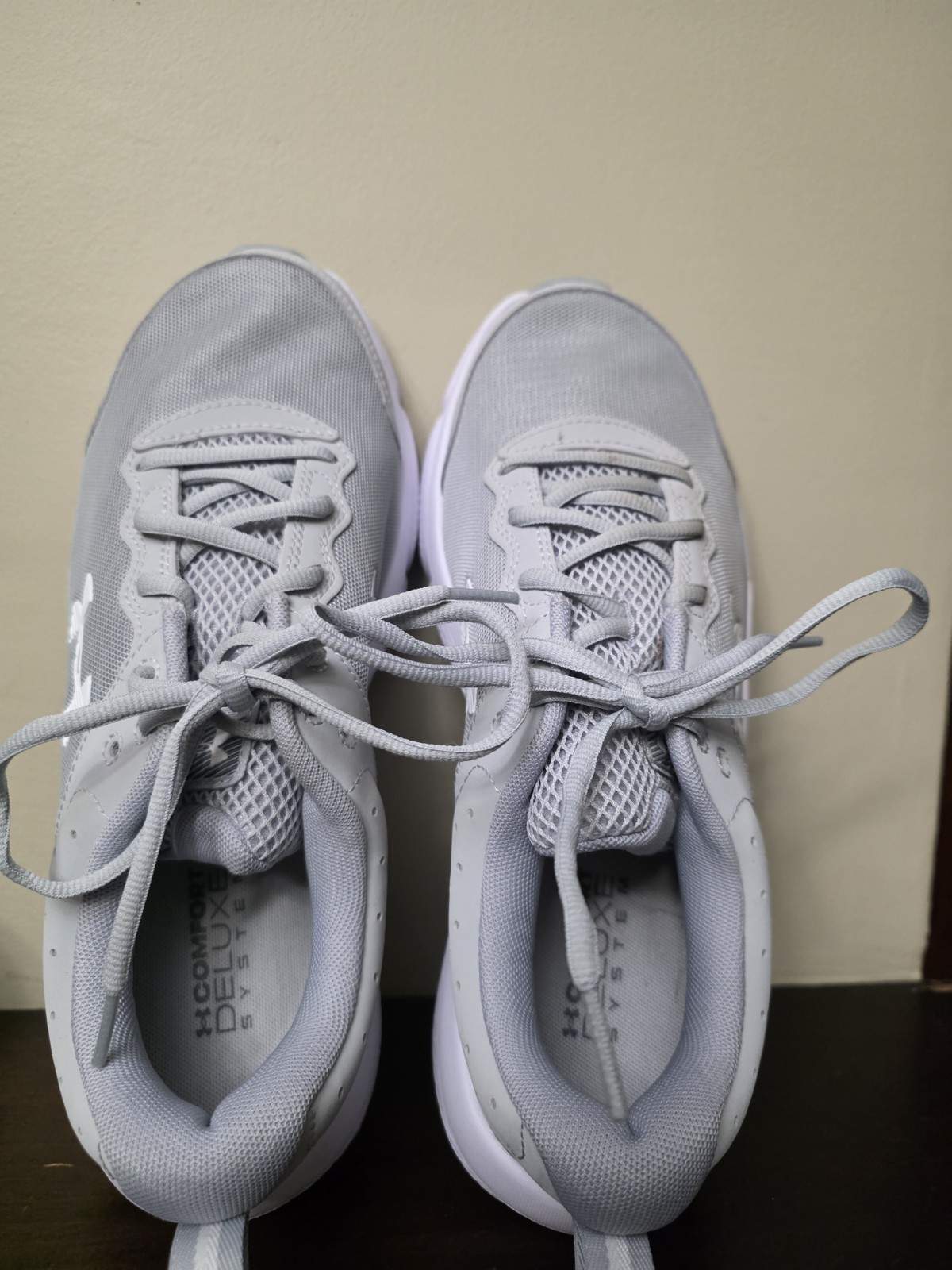 Under Armour Charged Assert 10 Mens Running Shoes Mod Grey Lace