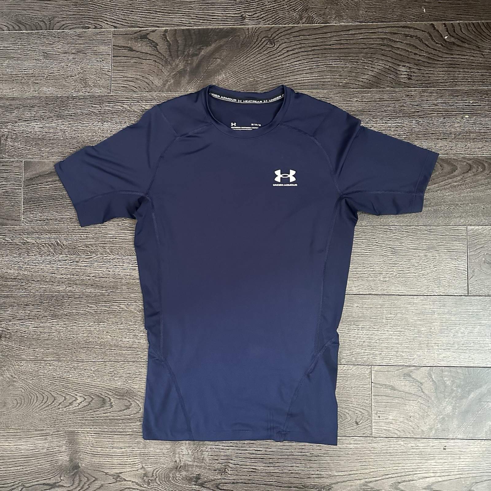 Under Armor Navy Blue Compression Shirt Size Medium