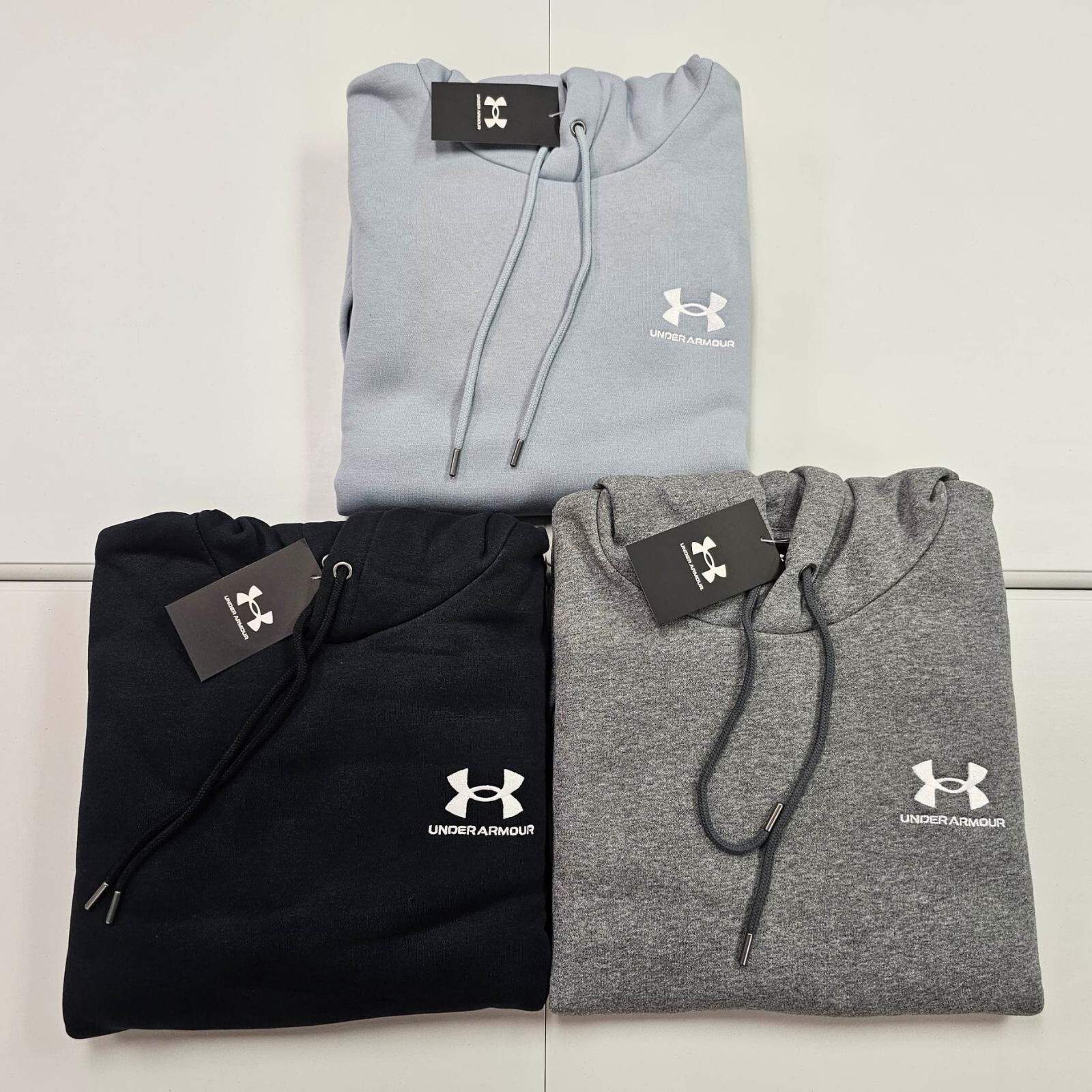 Under Armour Men’s Essential Fleece Hoodie NWT 2023