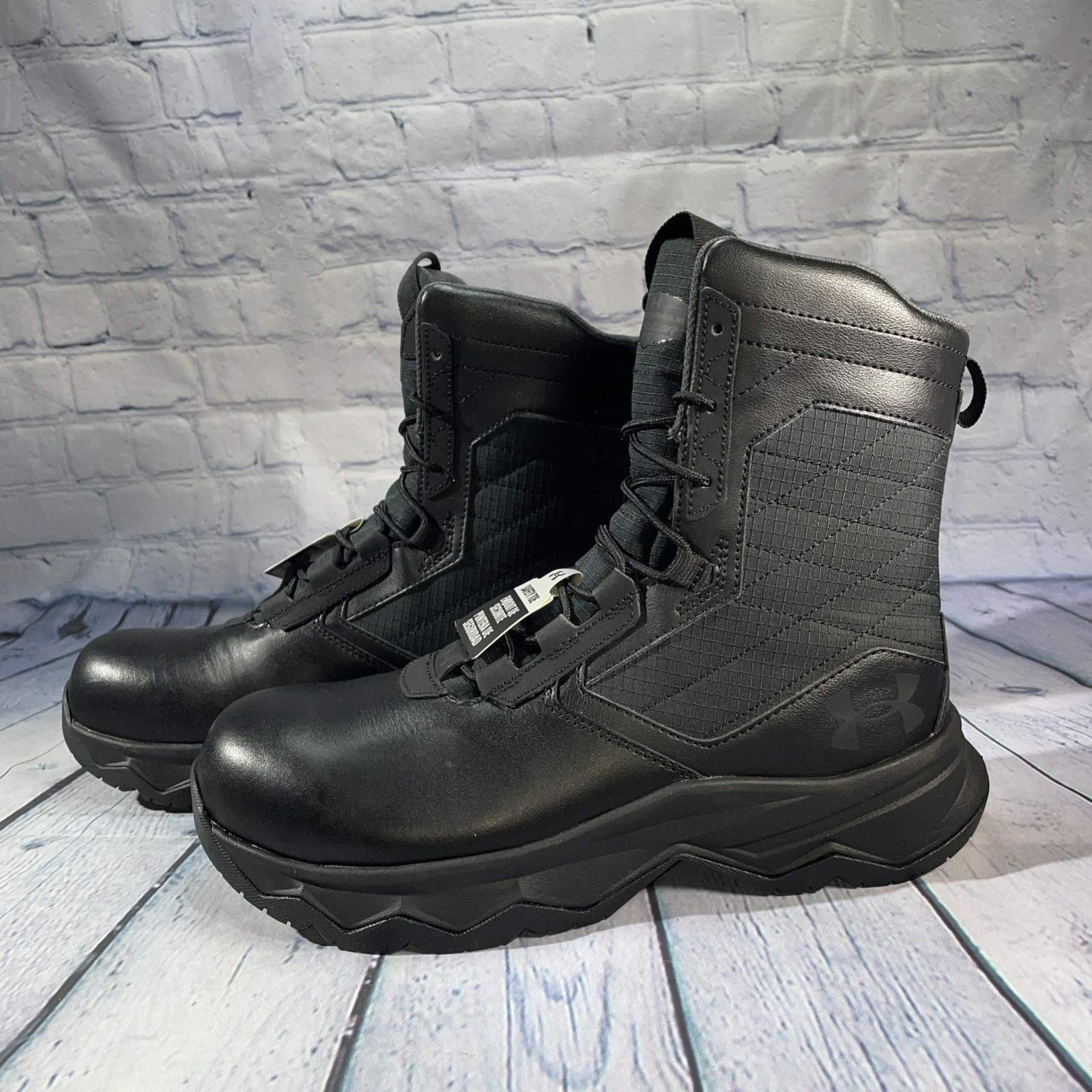Under Armour UA Stellar G2 8″ Protect Tactical Duty Boots 3024947-001 Mens 8.5 D