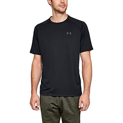 1326413 Under Armour Men’s Tech 2.0 Short-Sleeve T-Shirt Black/Graphite L