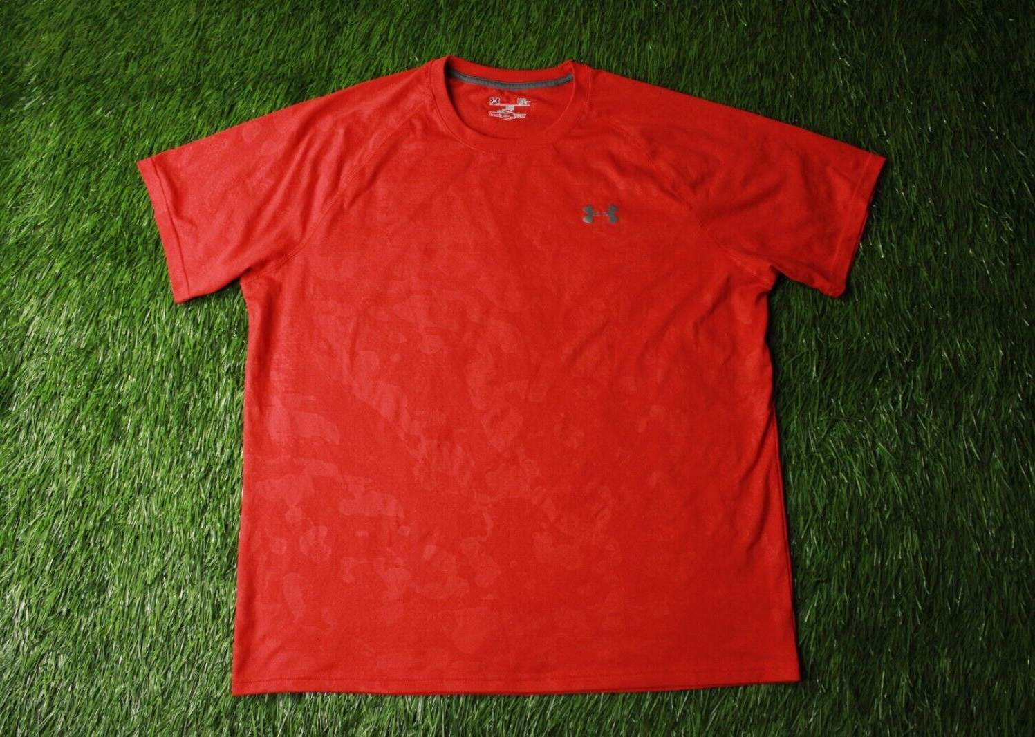 UNDER ARMOUR HEATGEAR 2014 ORIGINAL MEN TRAINING COMPRESSION SHIRT JERSEY SIZE L