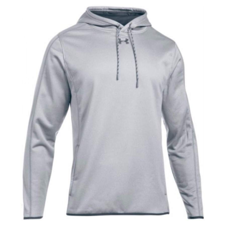 Under Armour Men’s True Grey Heather UA Double Threat Hoodie-Our Price: $37.95