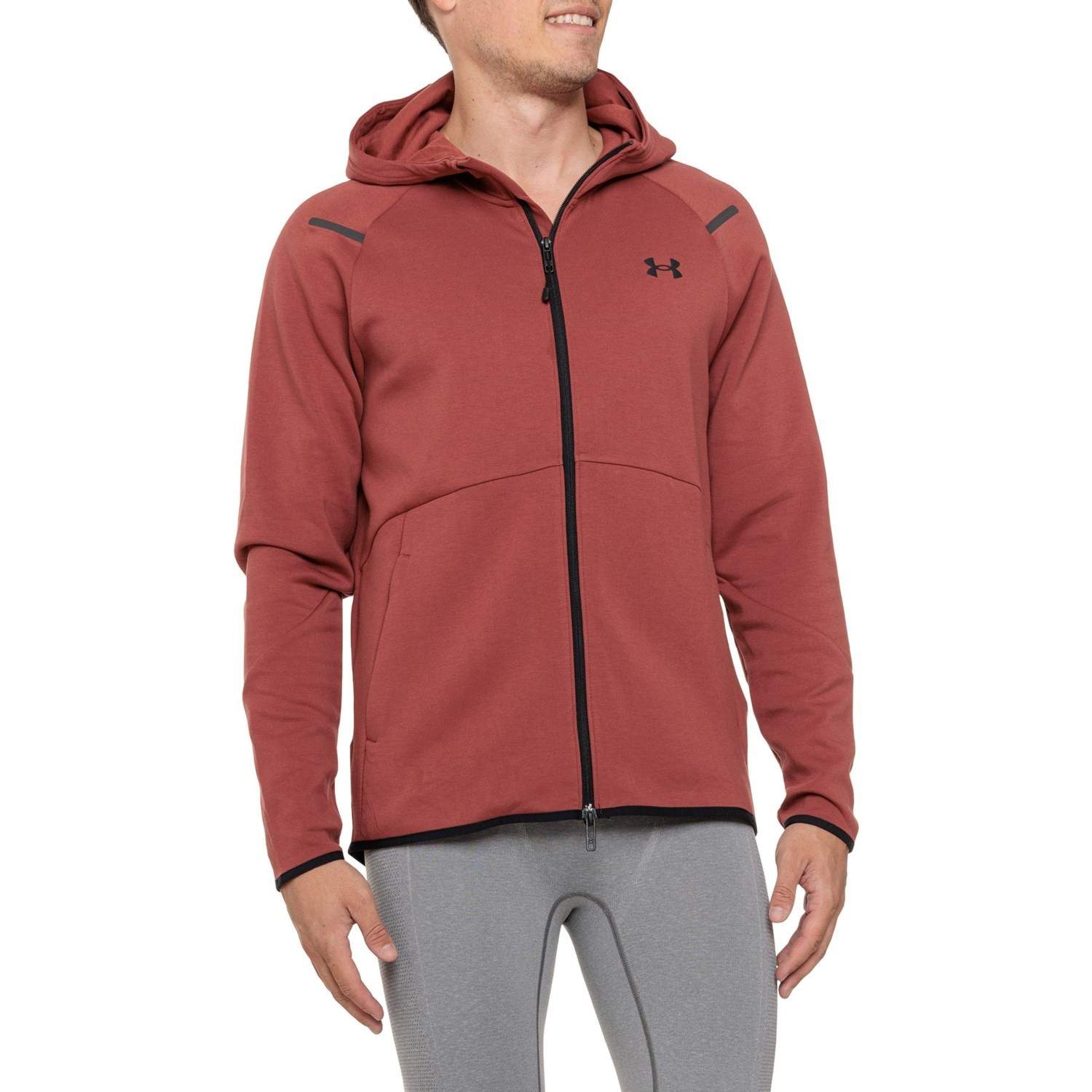 Men’s Under Armour Unstoppable Fleece Full-Zip Hoodie-Medium