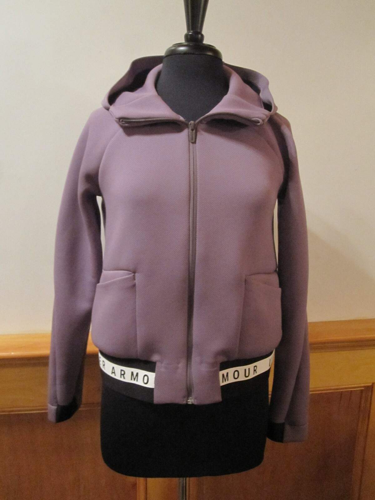Womens UNDER ARMOUR Unstoppable Move Full Zip Hoodie Polyester Jacket 1317820 S