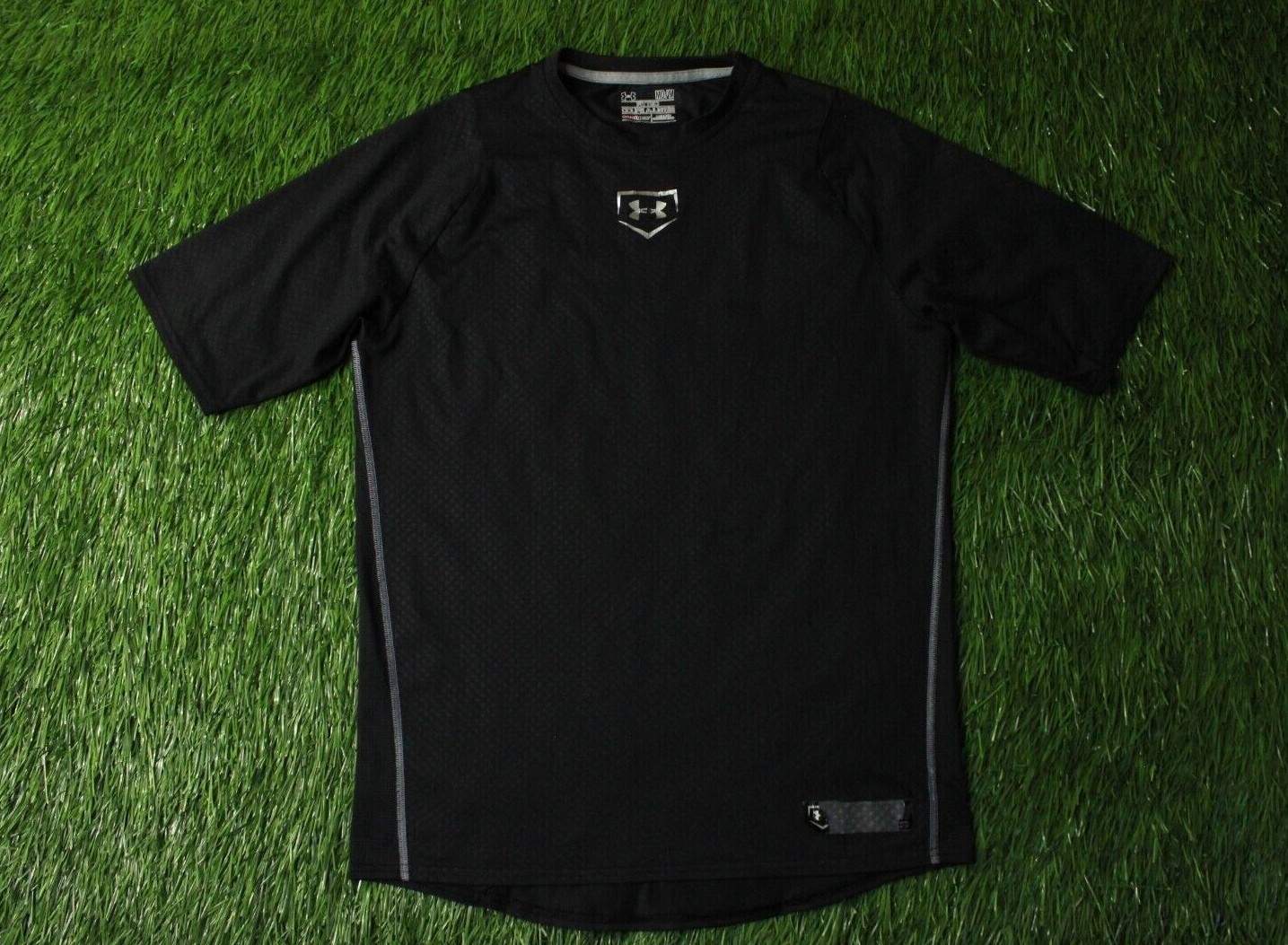 UNDER ARMOUR HEATGEAR ORIGINAL MEN TRAINING COMPRESSION SHIRT JERSEY TEE SIZE M