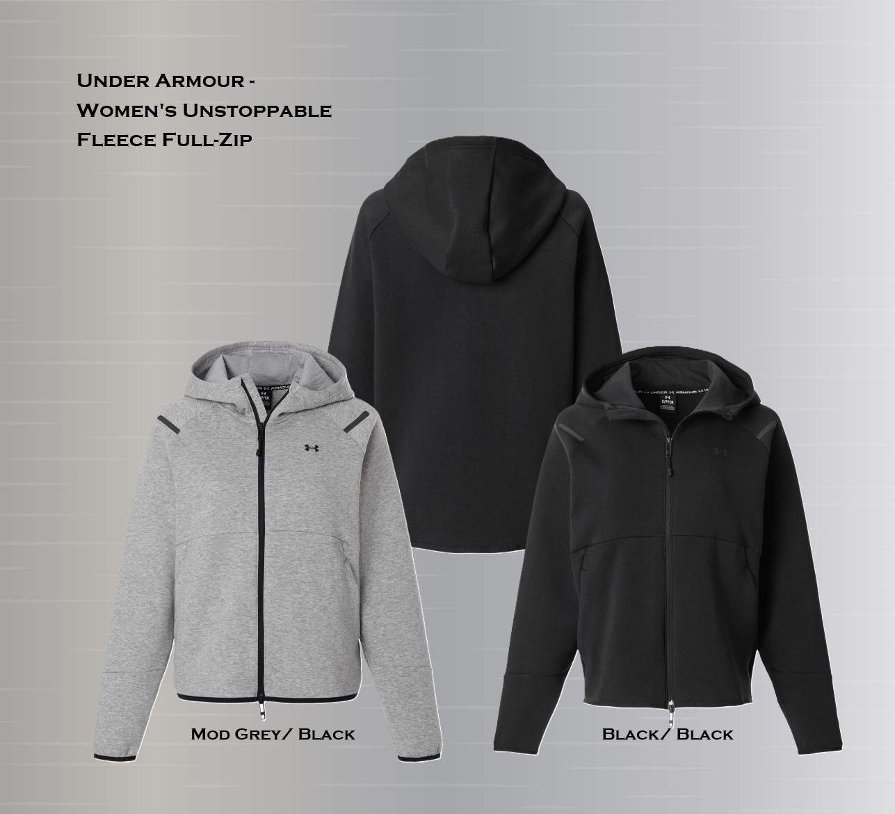 Under Armour Women’s Unstoppable Fleece Full-Zip Jacket Athletic 1379842