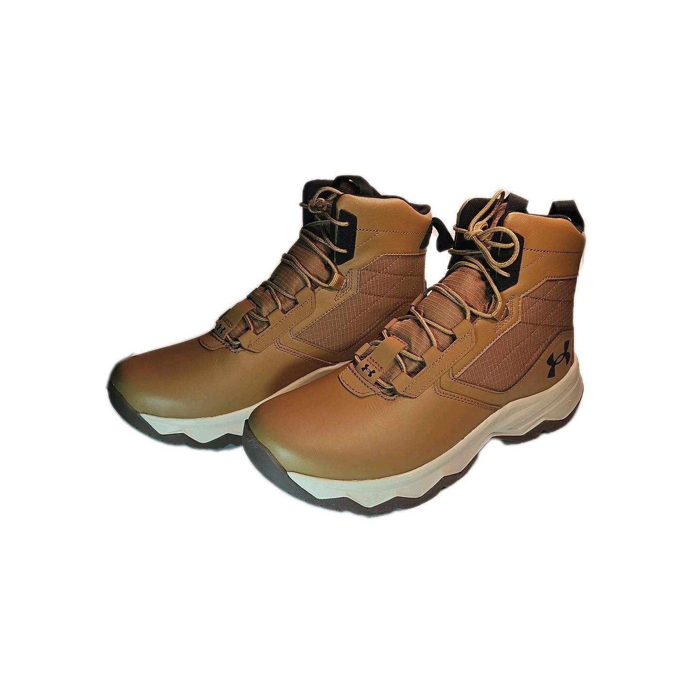 Under Armour UA Stellar G2 6″ Men’s Boots Size 11.5 Tan/Brown Tactical Hiking