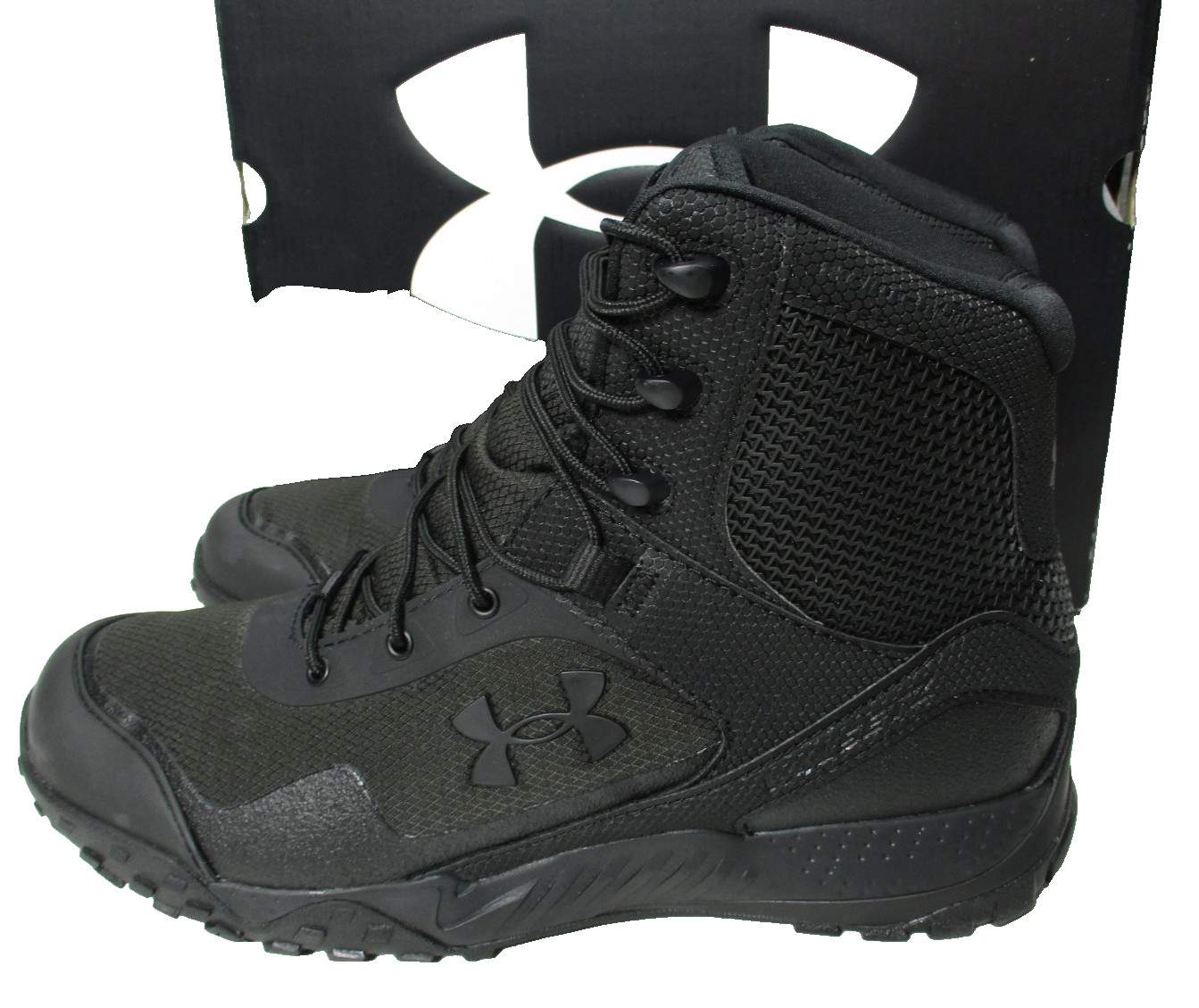 Under Armour Valsetz RTS 1.5 Military Black Lace Up Tactical Boots Mens Sz 10