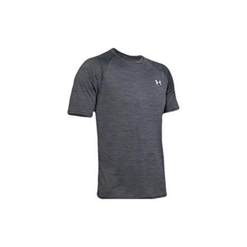 Under Armour Mens Tech 2.0 Short Sleeve T-Shirt (Black/White – 002, Small)