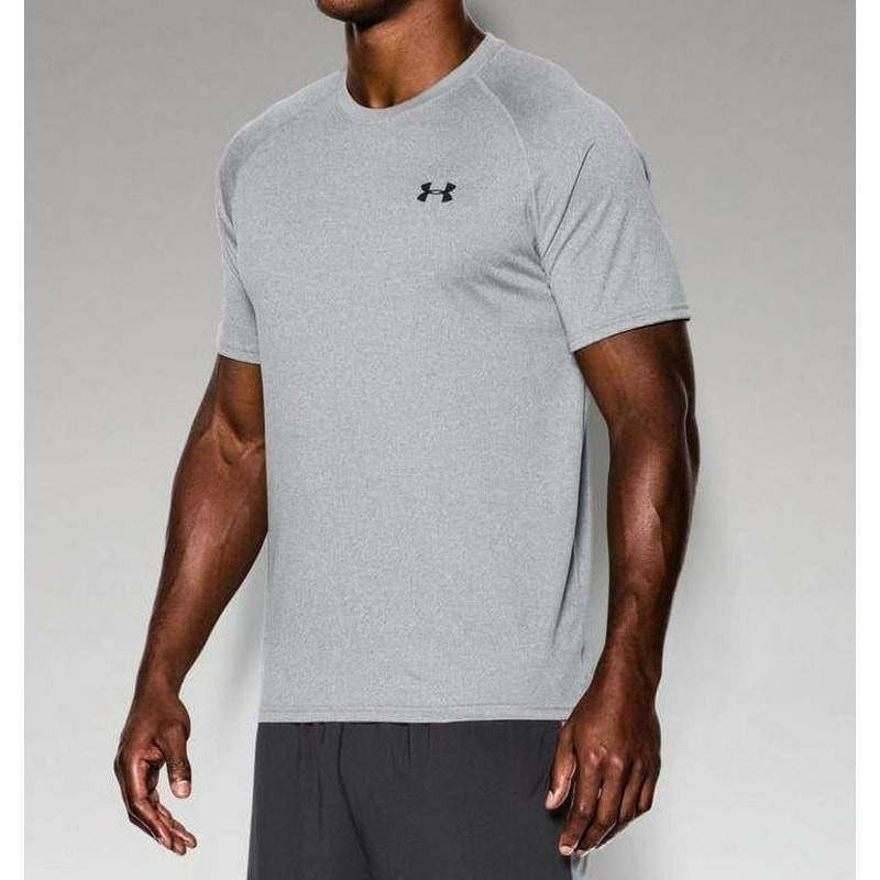 Under Armour Gray Tech 2.0 Short Sleeve Crew Neck T-Shirt Men’s Size Large