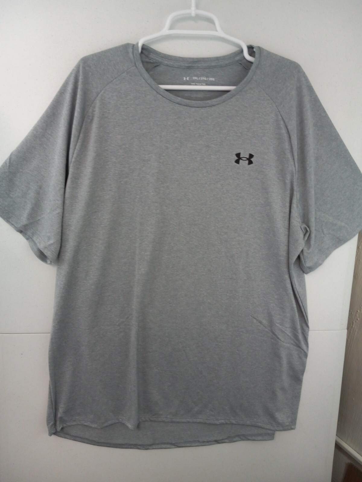 Under Armour 1326413 Training UA Tech 2.0 T-Shirt SS 2XL Heather Gray NWT $25