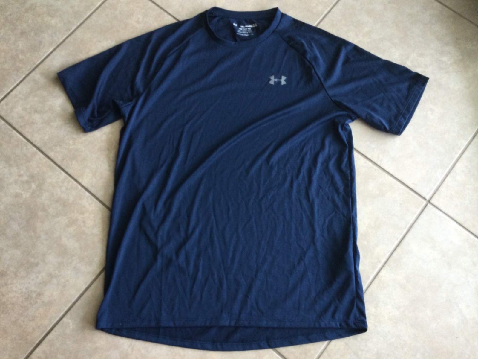 Under Armor Men’s 2.0 Tech T Shirt Blue Large NEW