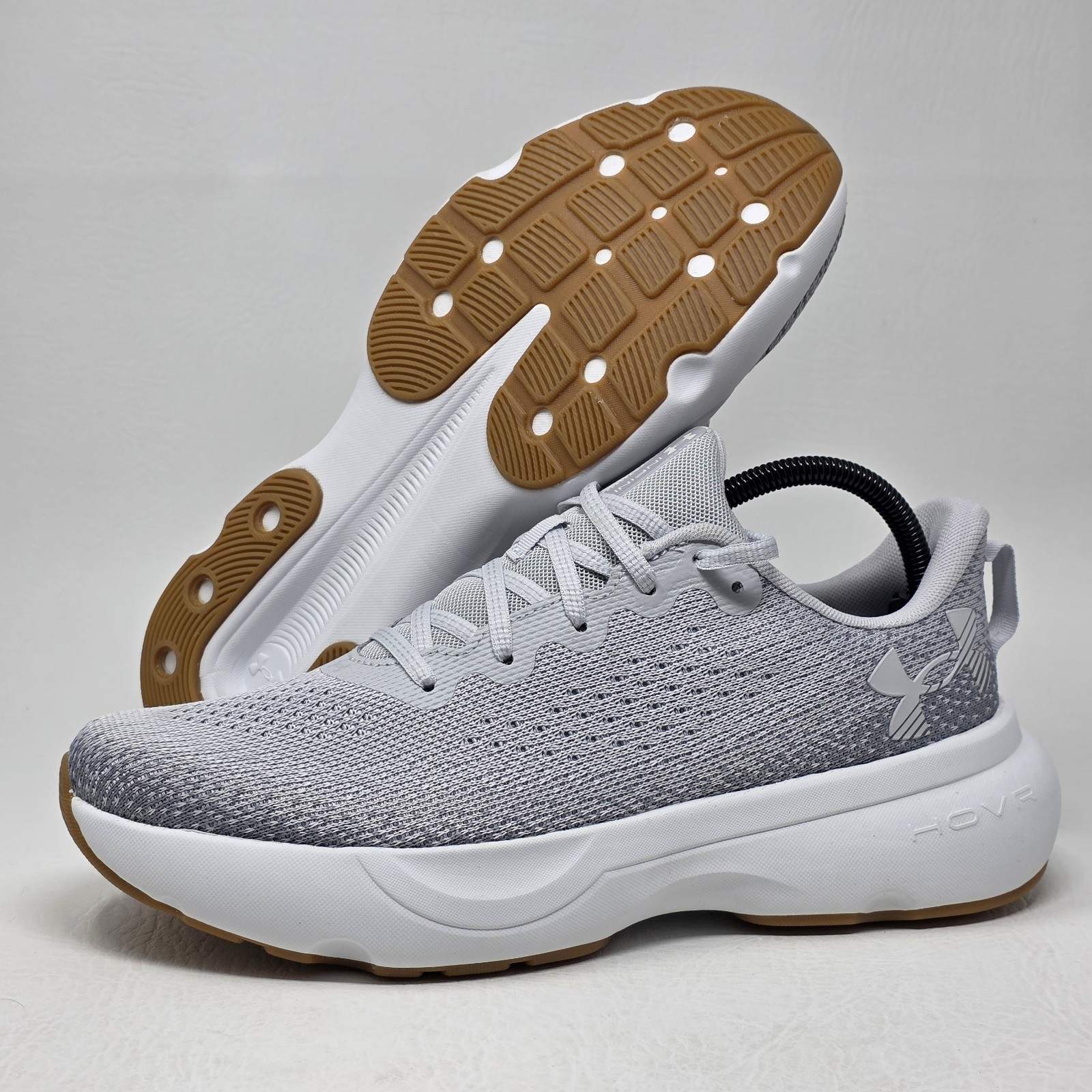 Under Armour UA Infinite Mens Sz 9.5 Gray Running Shoes 3027523-107 Sneakers New